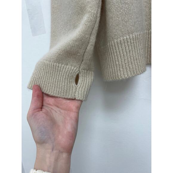 Zadig & Voltaire Markus Cashmere Heart Devil Designer Crew Neck Sweater Medium - Picture 10 of 14